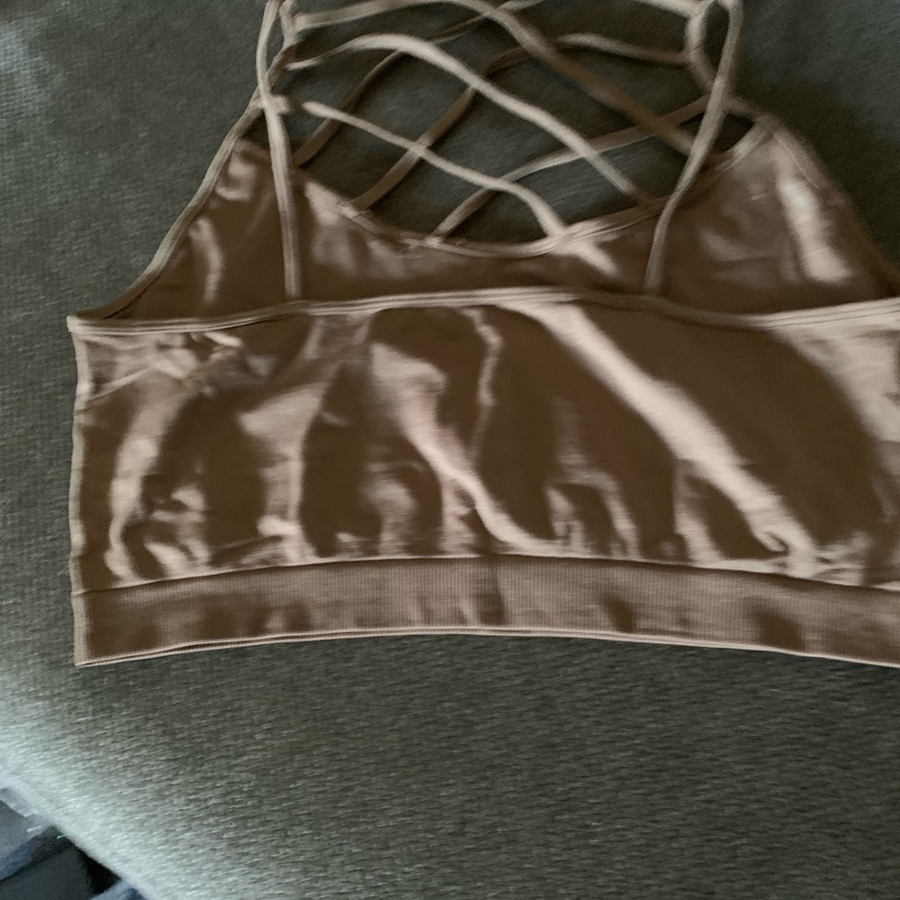 Zenana Outfitters Tan Bandeau Intimates